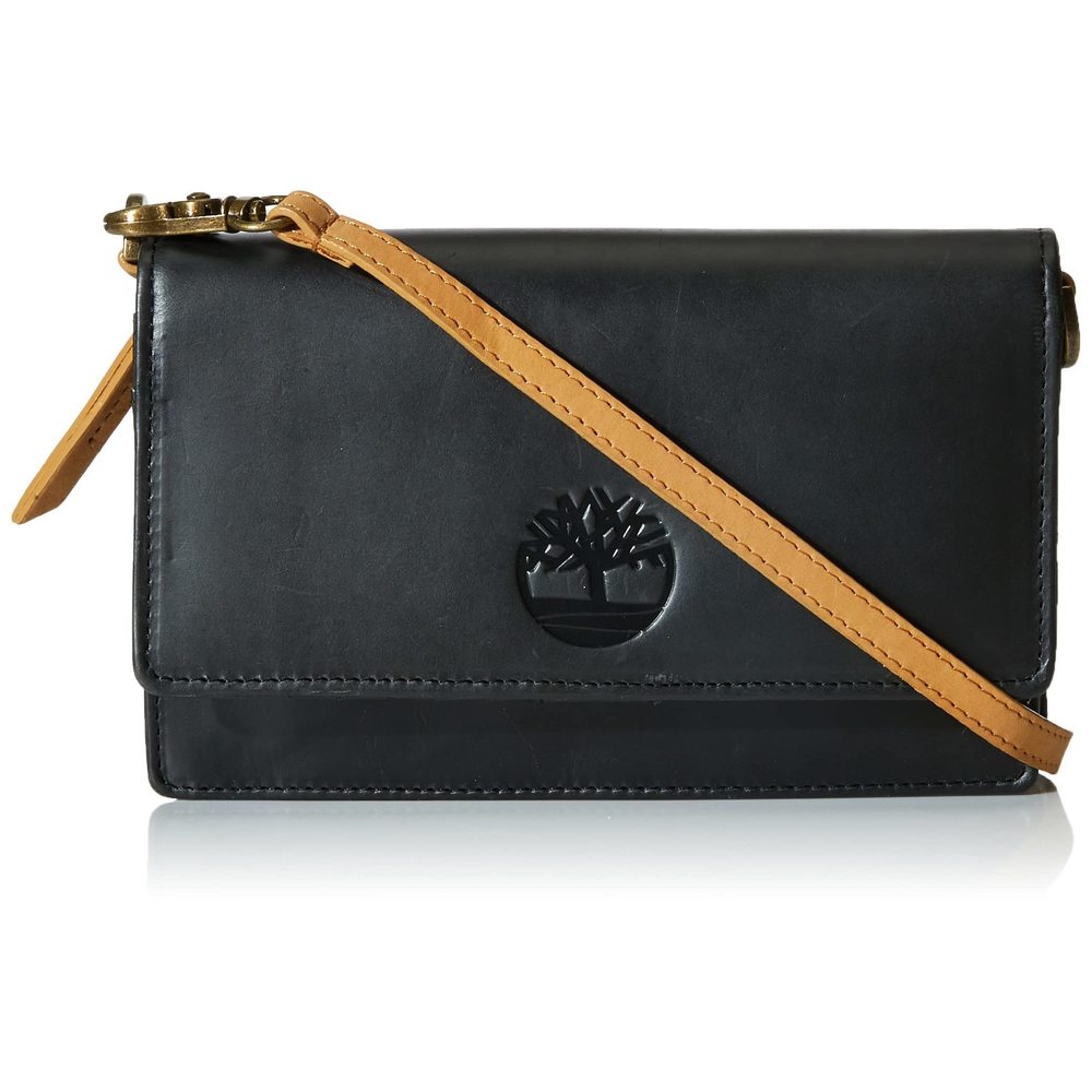 Rfid Leather Crossbody Bag Wallet Purse, Black Altroz, One Size :[